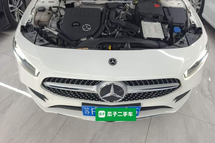 Used Mercedes-Benz A-Class 2021 A 200 L Sport Sedan Fashion Model Engine Bay
