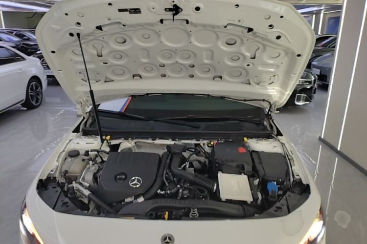 Used Mercedes-Benz A-Class 2021 A 200 L Sport Sedan Fashion Model Engine Bay