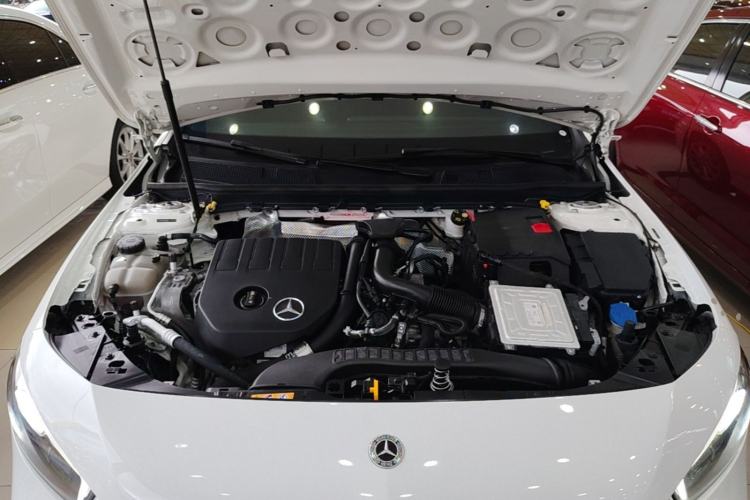 Used Mercedes-Benz A-Class 2021 A 200 L Sport Sedan Fashion Model Engine Bay