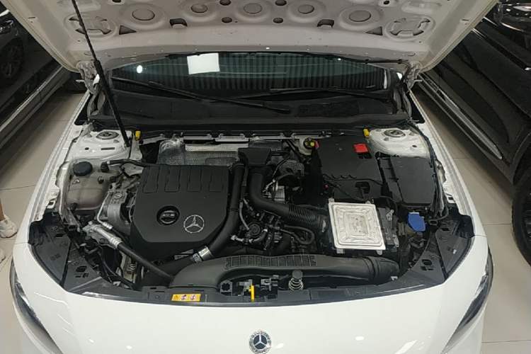 Used Mercedes-Benz A-Class 2021 A 200 L Sport Sedan Fashion Model Engine Bay