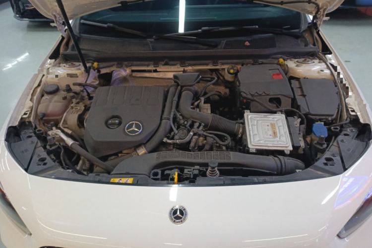 Used Mercedes-Benz A-Class 2021 A 200 L Sport Sedan Fashion Model Engine Bay