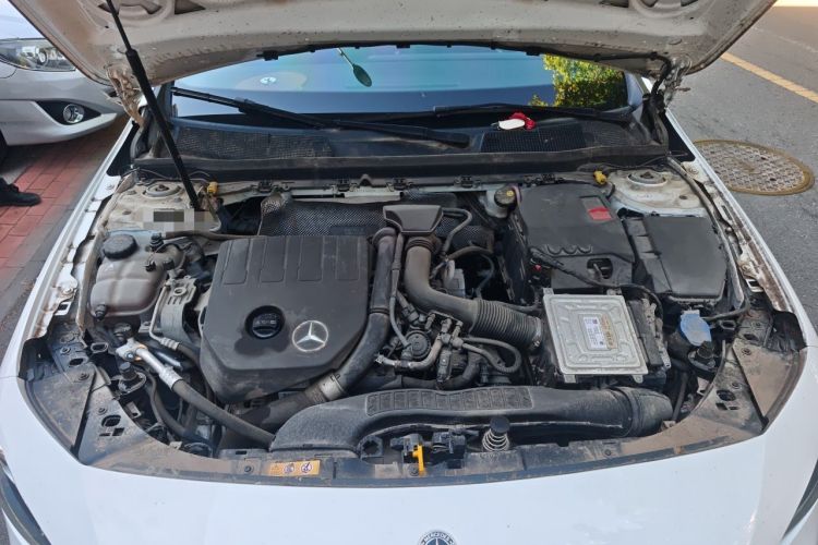 Used Mercedes-Benz A-Class 2021 A 200 L Sport Sedan Fashion Model Engine Bay