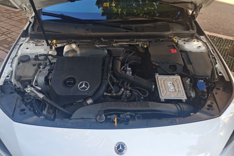 Used Mercedes-Benz A-Class 2021 A 200 L Sport Sedan Fashion Model Engine Bay