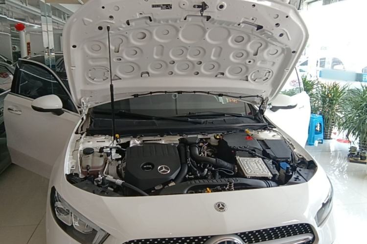 Used Mercedes-Benz A-Class 2021 A 200 L Sport Sedan Fashion Model Engine Bay