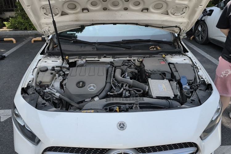 Used Mercedes-Benz A-Class 2021 A 200 L Sport Sedan Fashion Model Engine Bay