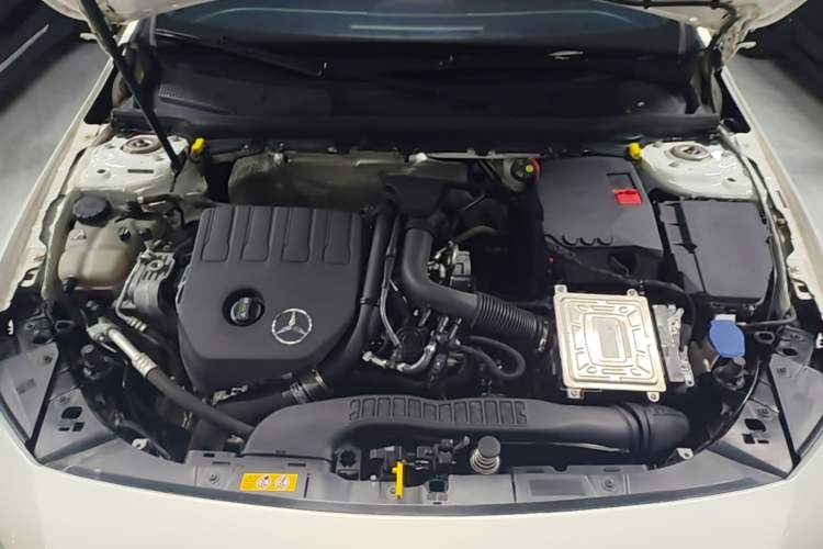Used Mercedes-Benz A-Class 2021 A 200 L Sport Sedan Fashion Model Engine Bay