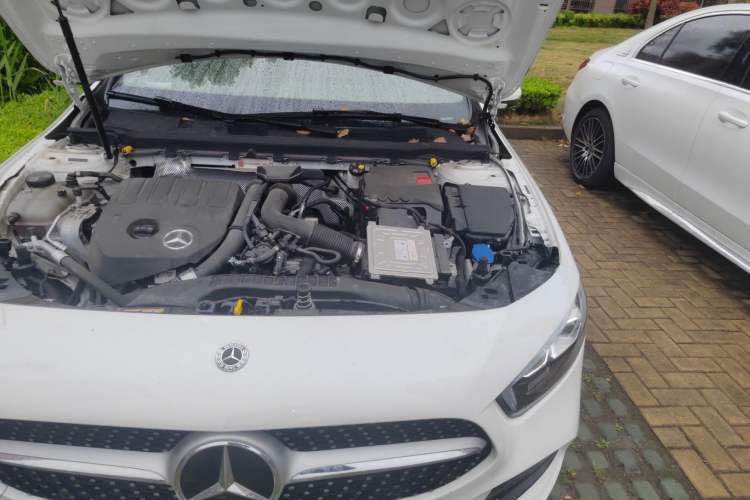 Used Mercedes-Benz A-Class 2021 A 200 L Sport Sedan Dynamic Model Engine Bay Left
