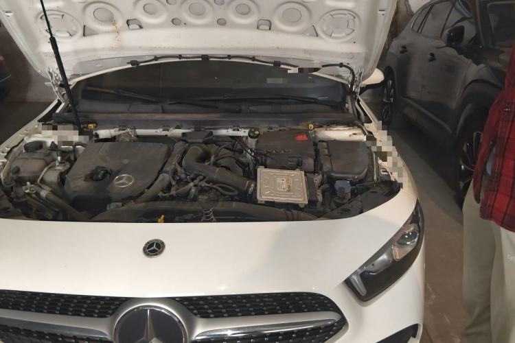 Used Mercedes-Benz A-Class 2021 A 200 L Sport Sedan Dynamic Model Engine Bay Left