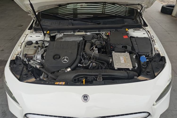 Used Mercedes-Benz A-Class 2021 A 200 L Sport Sedan Fashion Model Engine Bay
