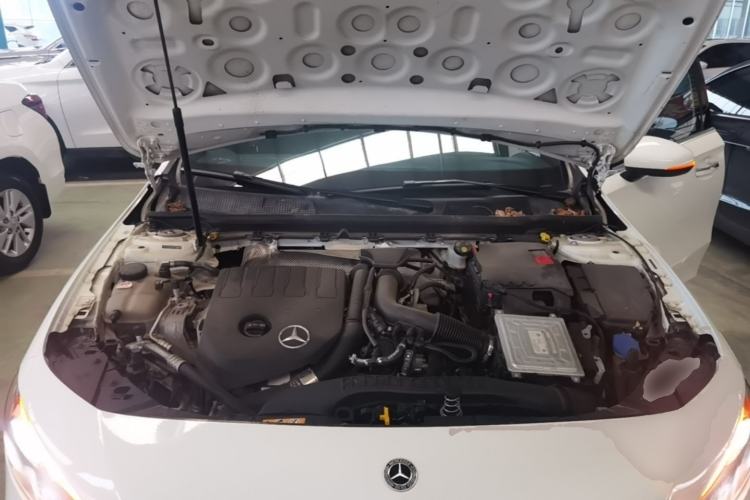 Used Mercedes-Benz A-Class 2021 A 200 L Sport Sedan Fashion Model Engine Bay