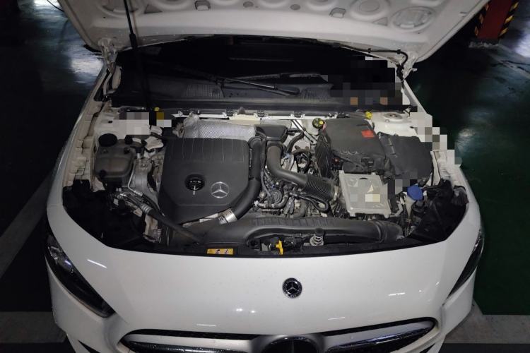 Used Mercedes-Benz A-Class 2021 A 200 L Sport Sedan Fashion Model Engine Bay