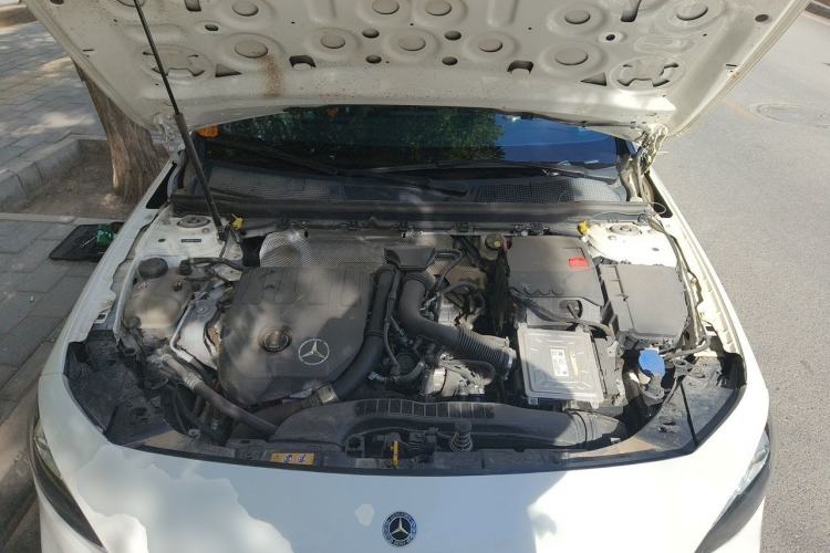 Used Mercedes-Benz A-Class 2021 A 200 L Sport Sedan Fashion Model Engine Bay