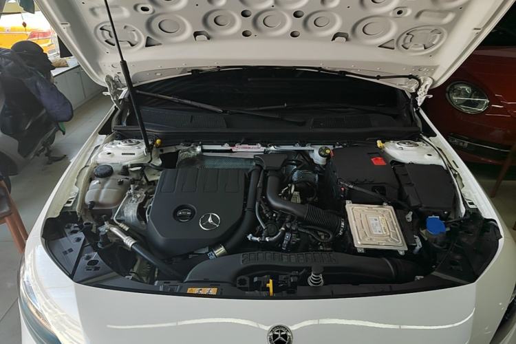Used Mercedes-Benz A-Class 2021 A 200 L Sport Sedan Fashion Model Engine Bay