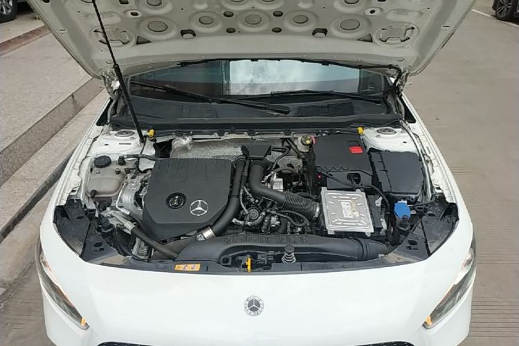 Used Mercedes-Benz A-Class 2021 A 200 L Sport Sedan Fashion Model Engine Bay