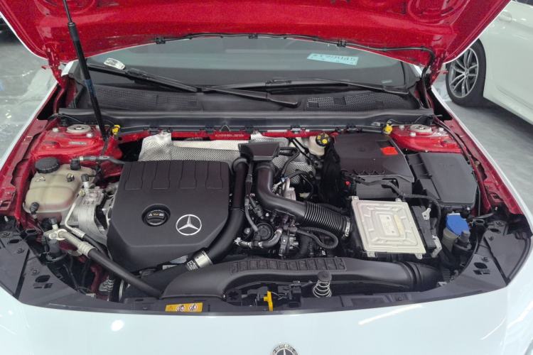 Used Mercedes-Benz A-Class 2021 A 200 L Sport Sedan Fashion Model Engine Bay
