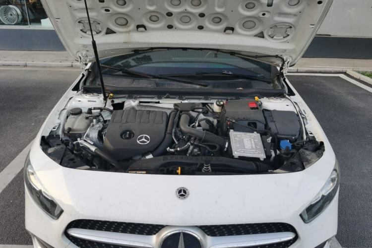 Used Mercedes-Benz A-Class 2021 A 200 L Sport Sedan Fashion Model Engine Bay