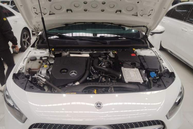 Used Mercedes-Benz A-Class 2021 A 200 L Sport Sedan Fashion Model Engine Bay
