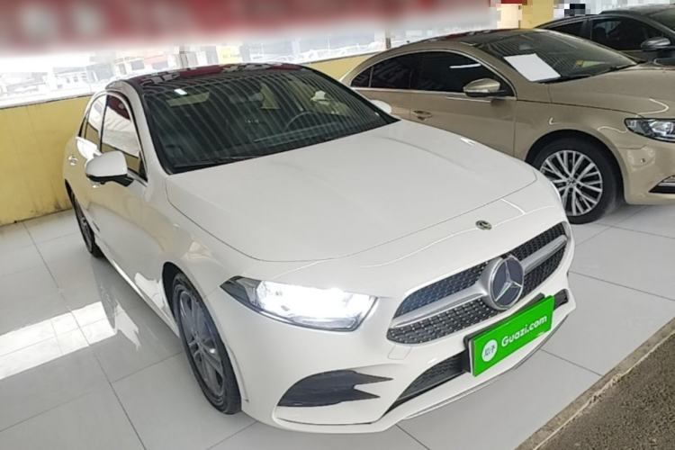 Used Mercedes-Benz A-Class 2021 Restyled A 180 L Sport Sedan Front Right 45 Deg