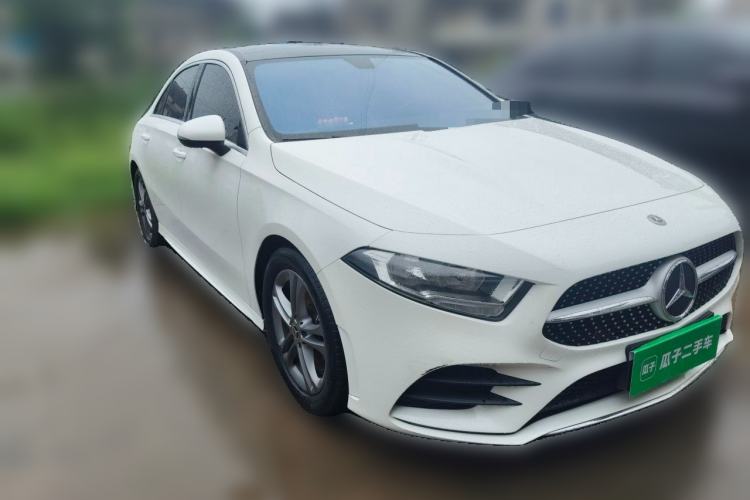 Used Mercedes-Benz A-Class 2021 Restyled A 180 L Sport Sedan Front Right 45 Deg