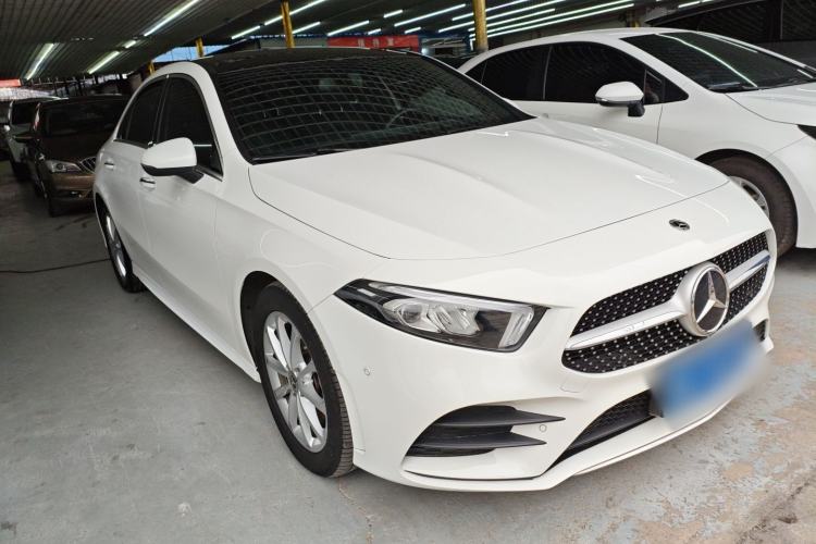 Used Mercedes-Benz A-Class 2021 A 200 L Sport Sedan Dynamic Model Front Right 45 Deg