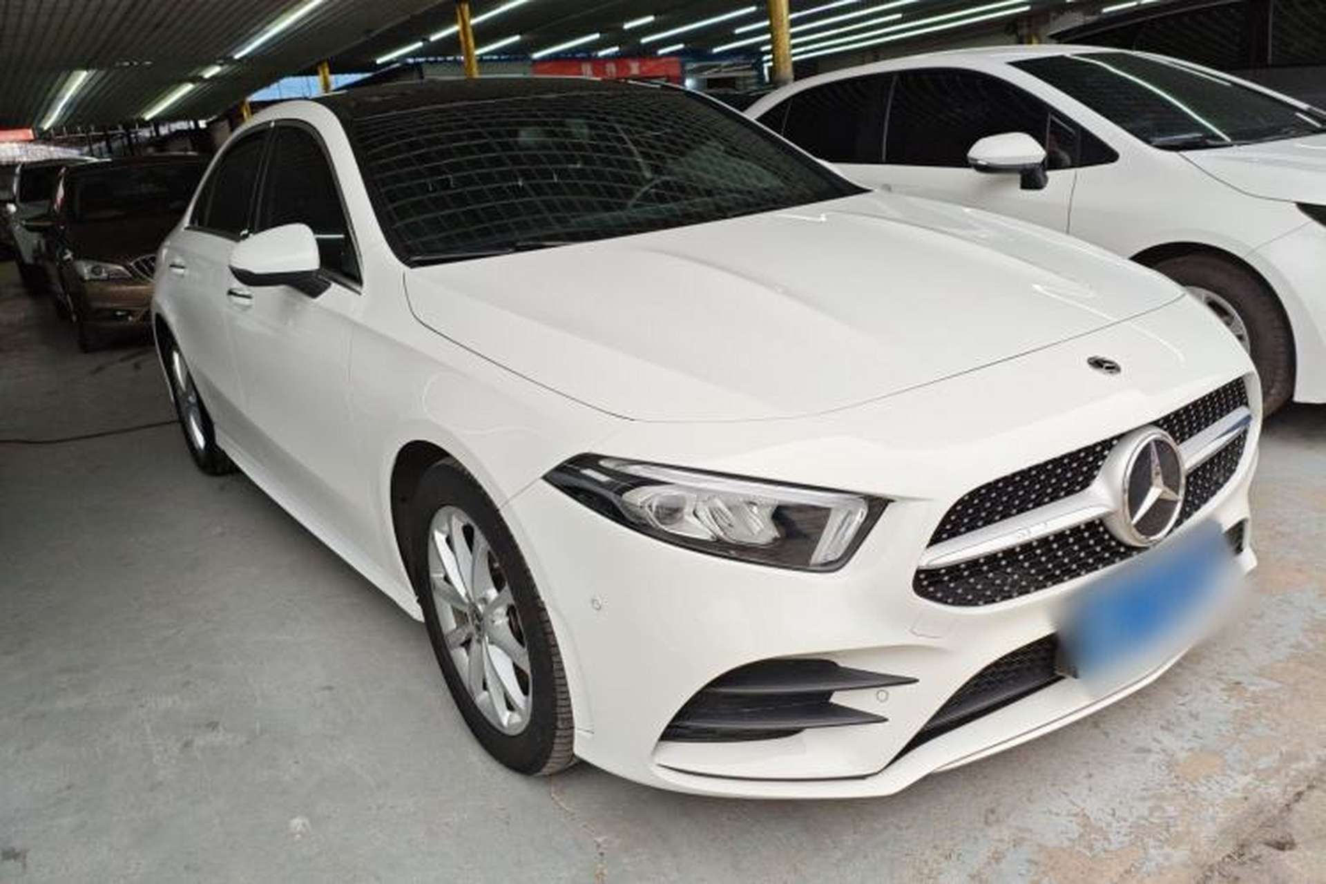 Used Mercedes-Benz A-Class 2021 A 200 L Sport Sedan Dynamic Model Front Right 45 Deg