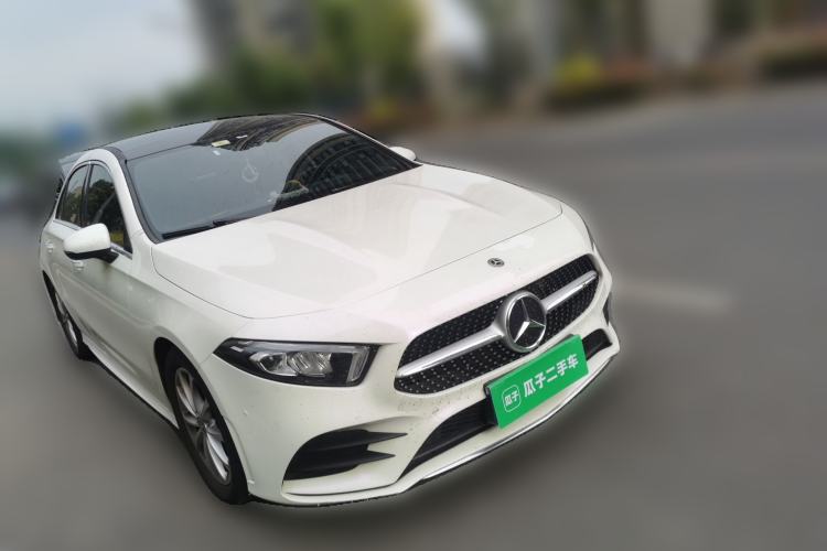 Used Mercedes-Benz A-Class 2021 A 200 L Sport Sedan Dynamic Model Front Right 45 Deg