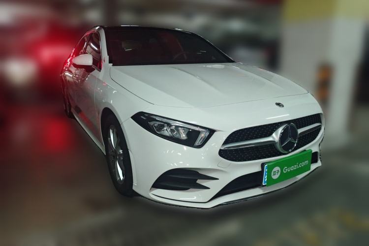 Used Mercedes-Benz A-Class 2021 A 180 L Sport Sedan Front Right 45 Deg