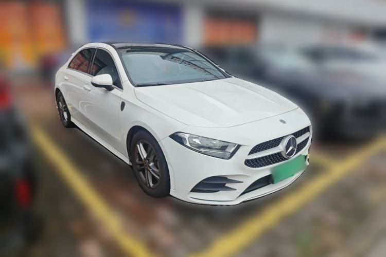 Used Mercedes-Benz A-Class 2021 Restyled A 180 L Sport Sedan Front Right 45 Deg