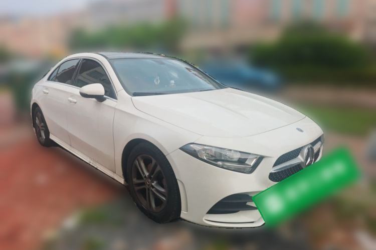 Used Mercedes-Benz A-Class 2021 Restyled A 180 L Sport Sedan Front Right 45 Deg