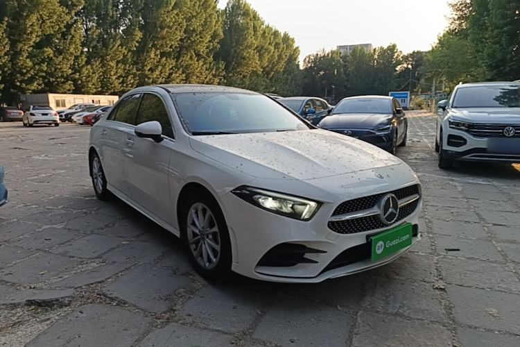Used Mercedes-Benz A-Class 2021 A 200 L Sport Sedan Dynamic Model Front Right 45 Deg