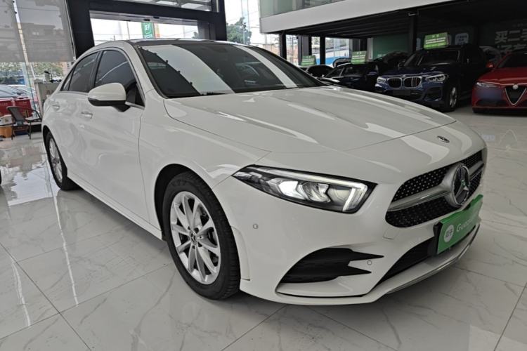 Used Mercedes-Benz A-Class 2021 A 200 L Sport Sedan Dynamic Model Front Right 45 Deg