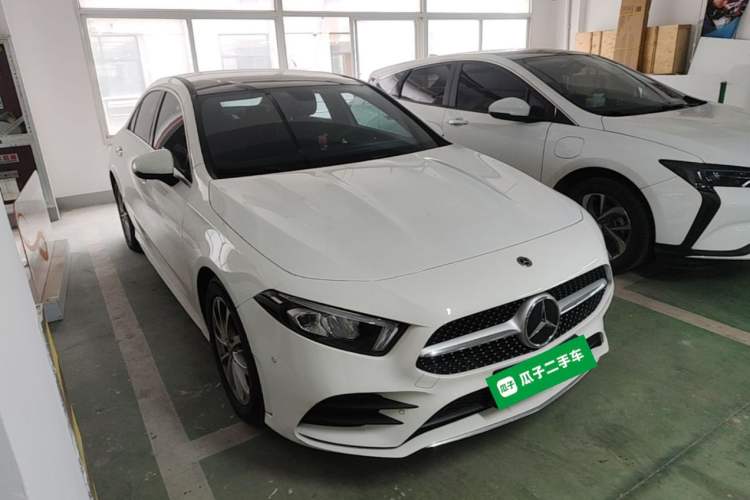 Used Mercedes-Benz A-Class 2021 A 200 L Sport Sedan Dynamic Model Front Right 45 Deg