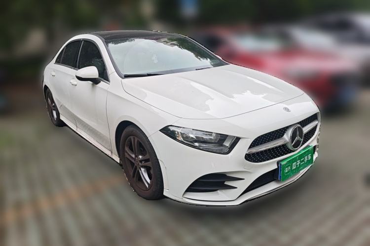 Used Mercedes-Benz A-Class 2021 Restyled A 180 L Sport Sedan Front Right 45 Deg