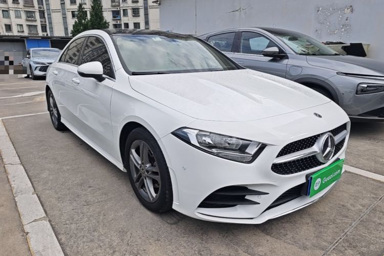 Used Mercedes-Benz A-Class 2021 A 180 L Sport Sedan Front Right 45 Deg