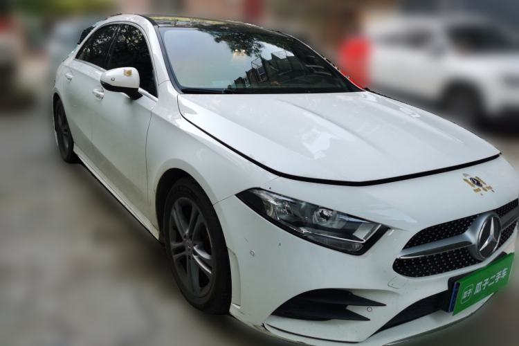 Used Mercedes-Benz A-Class 2021 A 180 L Sport Sedan Front Right 45 Deg