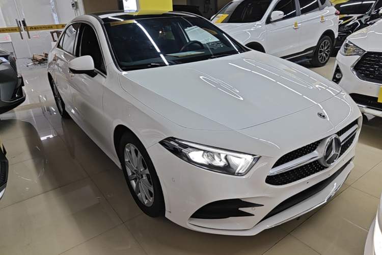Used Mercedes-Benz A-Class 2021 A 200 L Sport Sedan Fashion Model Front Right 45 Deg