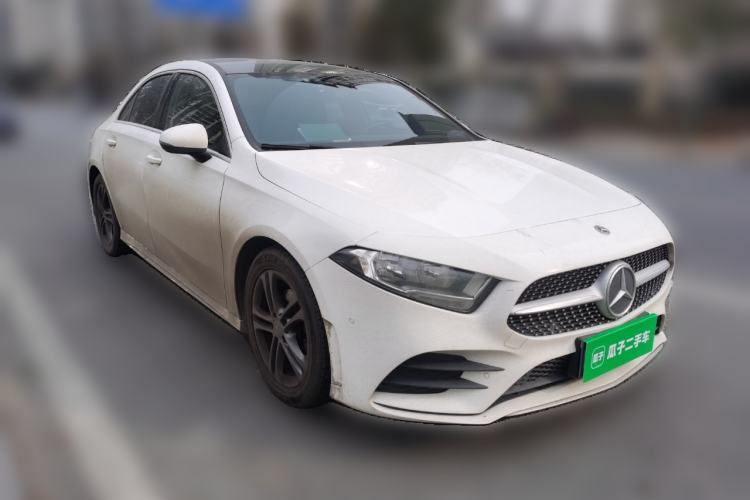 Used Mercedes-Benz A-Class 2021 A 180 L Sport Sedan Front Right 45 Deg