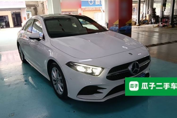 Used Mercedes-Benz A-Class 2021 A 200 L Sport Sedan Dynamic Model Front Right 45 Deg