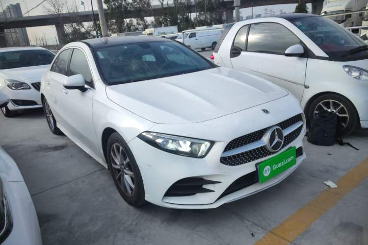 Used Mercedes-Benz A-Class 2021 A 200 L Sport Sedan Dynamic Model Front Right 45 Deg