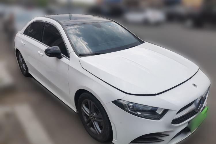 Used Mercedes-Benz A-Class 2021 A 180 L Sport Sedan Front Right 45 Deg