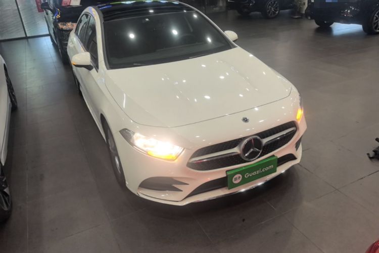 Used Mercedes-Benz A-Class 2021 Restyled A 180 L Sport Sedan Front Right 45 Deg