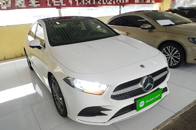 Used Mercedes-Benz A-Class 2021 Restyled A 180 L Sport Sedan Front Right 45 Deg