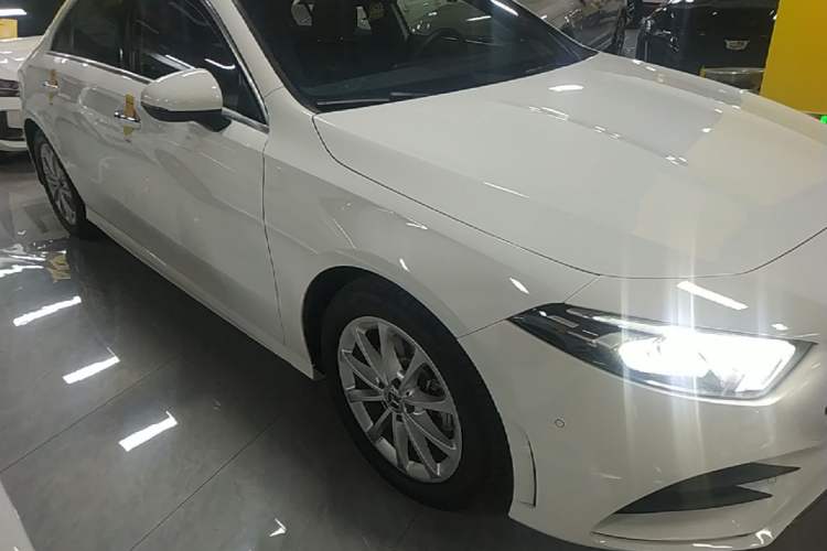 Used Mercedes-Benz A-Class 2021 A 200 L Sport Sedan Dynamic Model Front Right 45 Deg