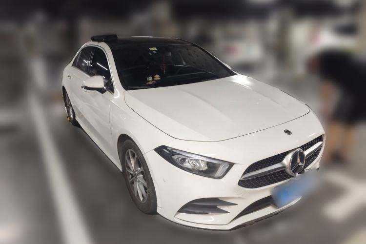 Used Mercedes-Benz A-Class 2021 A 200 L Sport Sedan Dynamic Model Front Right 45 Deg