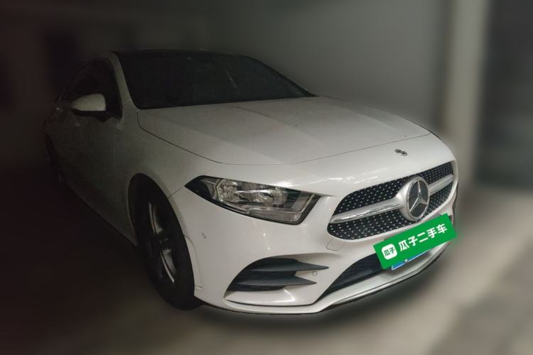 Used Mercedes-Benz A-Class 2021 A 180 L Sport Sedan Front Right 45 Deg