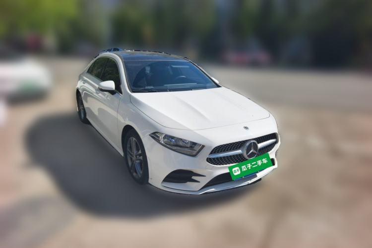 Used Mercedes-Benz A-Class 2021 Restyled A 180 L Sport Sedan Front Right 45 Deg