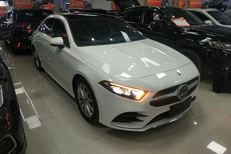 Used Mercedes-Benz A-Class 2021 A 200 L Sport Sedan Fashion Model Front Right 45 Deg