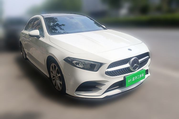 Used Mercedes-Benz A-Class 2021 A 200 L Sport Sedan Dynamic Model Front Right 45 Deg