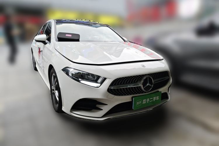 Used Mercedes-Benz A-Class 2021 A 180 L Sport Sedan Front Right 45 Deg