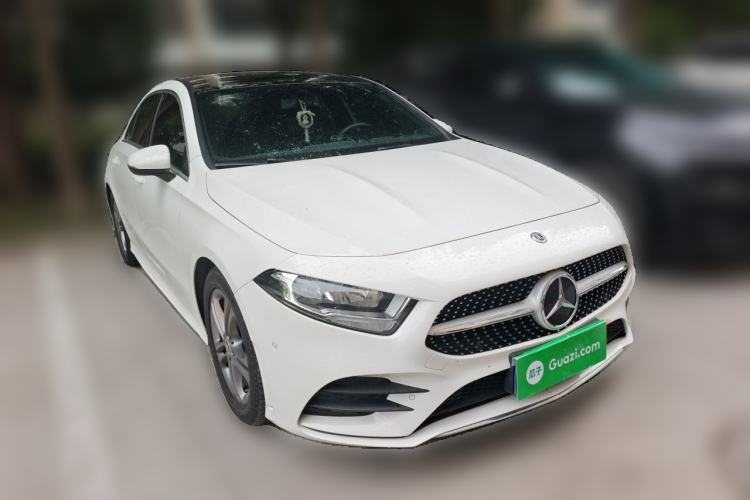 Used Mercedes-Benz A-Class 2021 A 180 L Sport Sedan Front Right 45 Deg